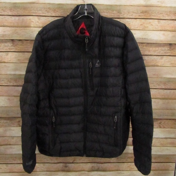 GERRY Black Puffer Zip-Front Power 650 Jacket Men's XL - Picture 1 of 16